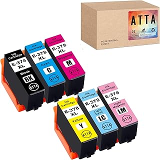 atta 兼容爱普生 xp 8600 墨盒,378 378xl 墨水,适用于 expression